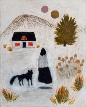 Night float, moon decoy - Print