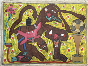 Canvas by Charles Art Jerry #1
